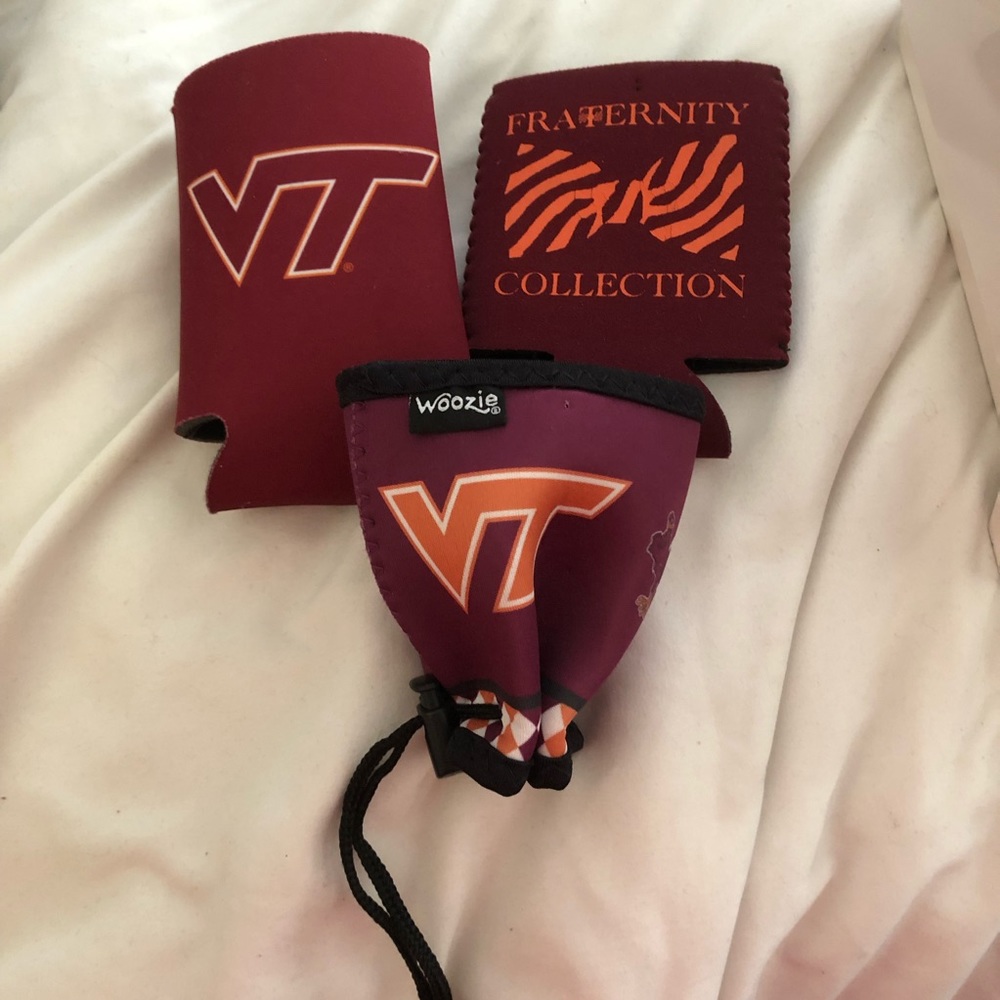 Virginia tech koozie set